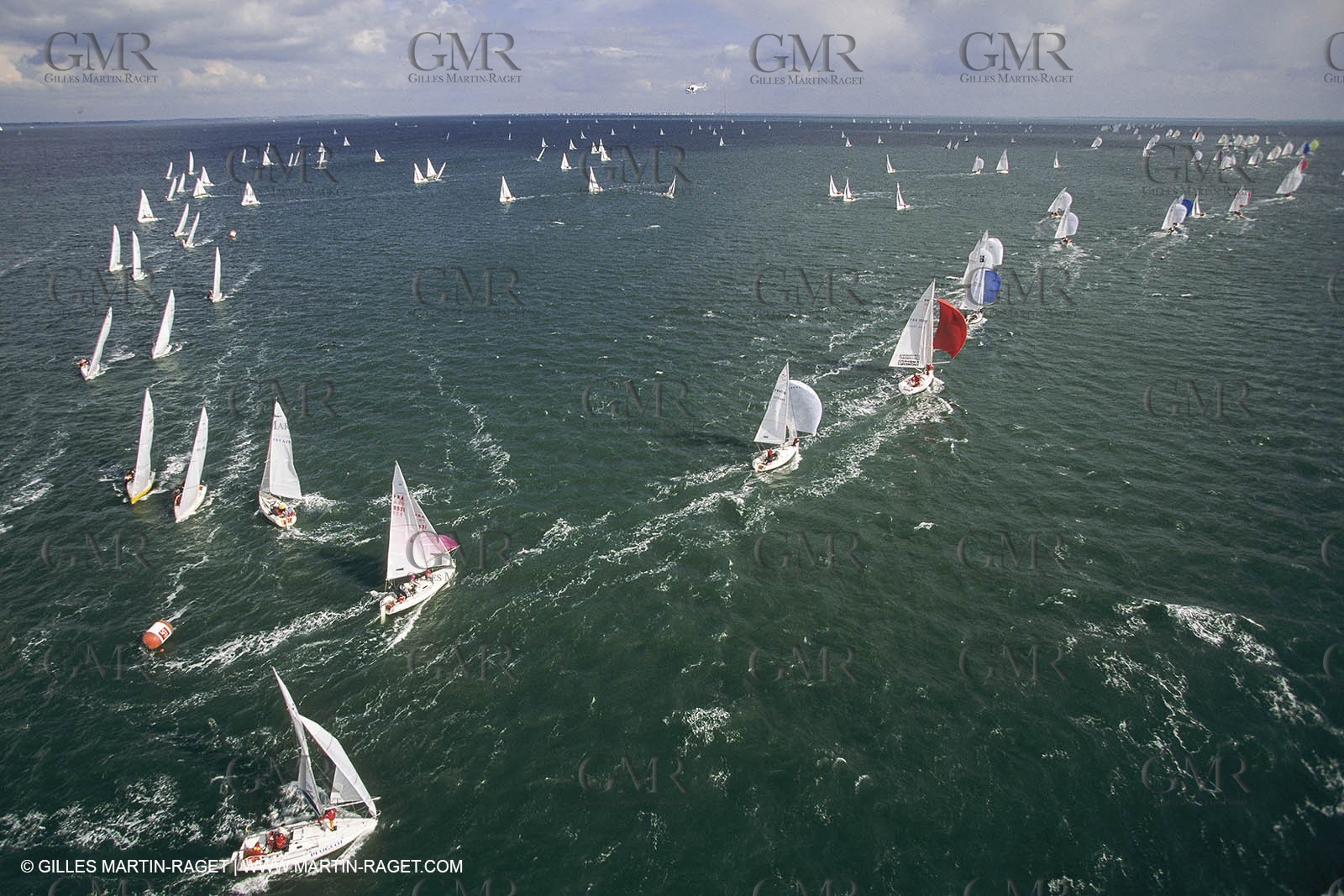 Sailing, Yacht Racing, Spi Ouest France, La Trinité sur mer (Britanny)