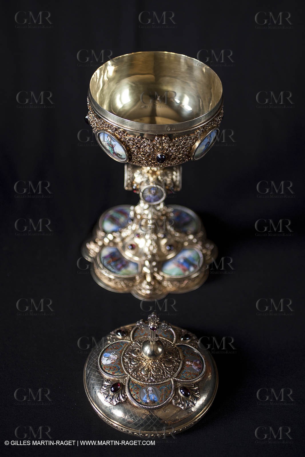 04 02 2013 - Marseille(FRA,13), Notre Dame de la Garde,liturgical silverware