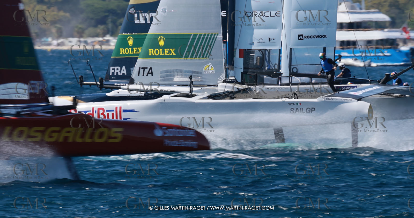 10 09 2025, Saint-Tropez,(FRA), Rockwool SailGP France Saint-Tropez, Race Day 1