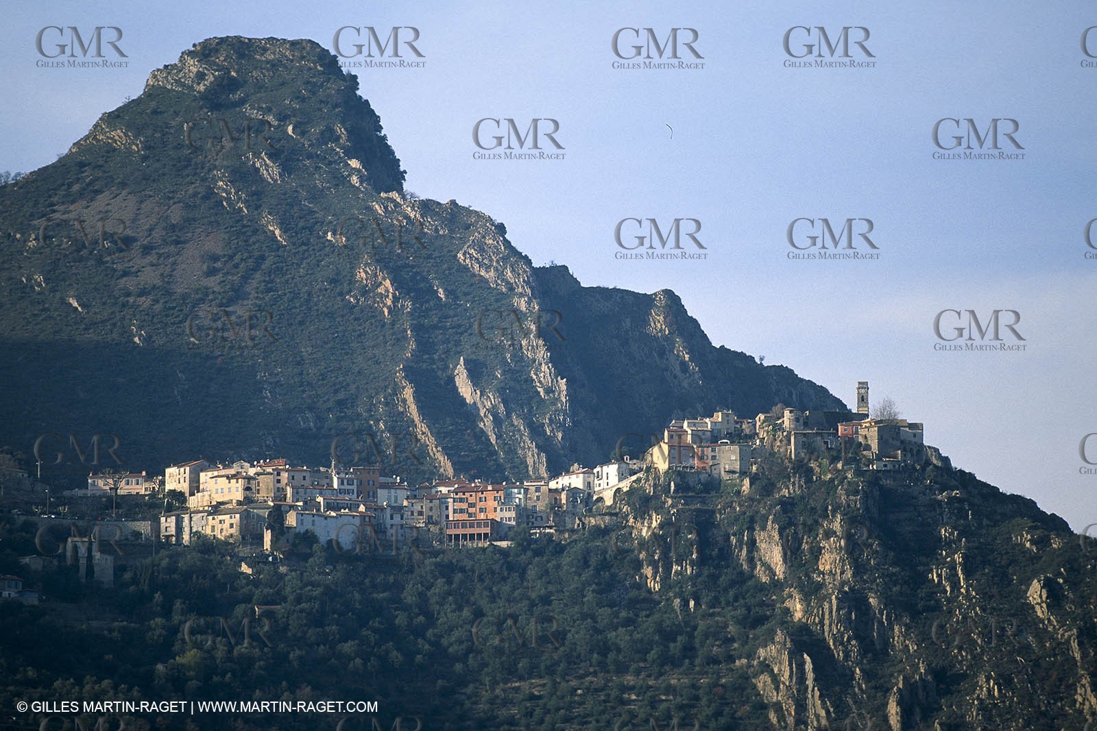 France - Côte d'Azur - Villages perchés des Alpes Maritimes - Bonson