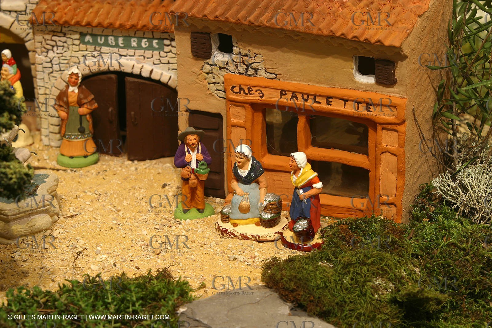 Great crib from les Saintes Maries de la mer (FRA, 13) for Christmas, December 2010
