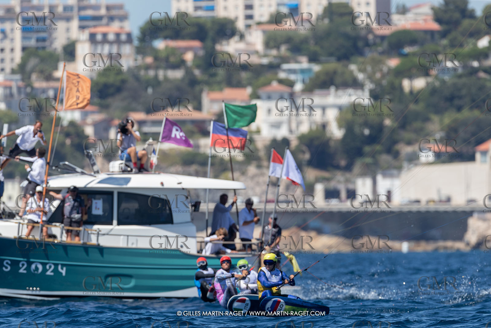 09 08 2024, Marseille (FRA), Paris 2024 Olympic Games, Sailing, Race Day 12
