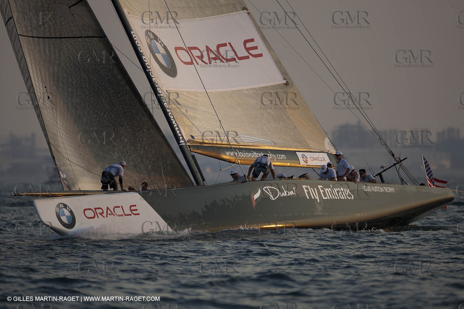 21 11 2010 - Dubai (UAE) - Dubai Louis Vuitton Trophy -  Round 2 - BMW ORACLE Racing