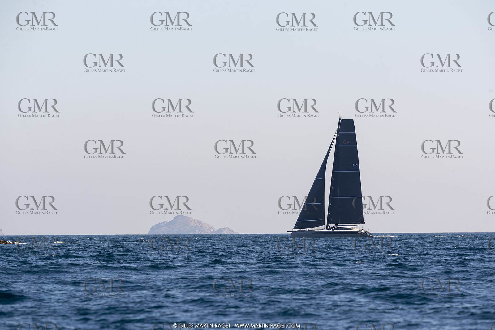 16 02 2019, Porquerolles (FRA,83), Gunboat 68 sail testing  3
