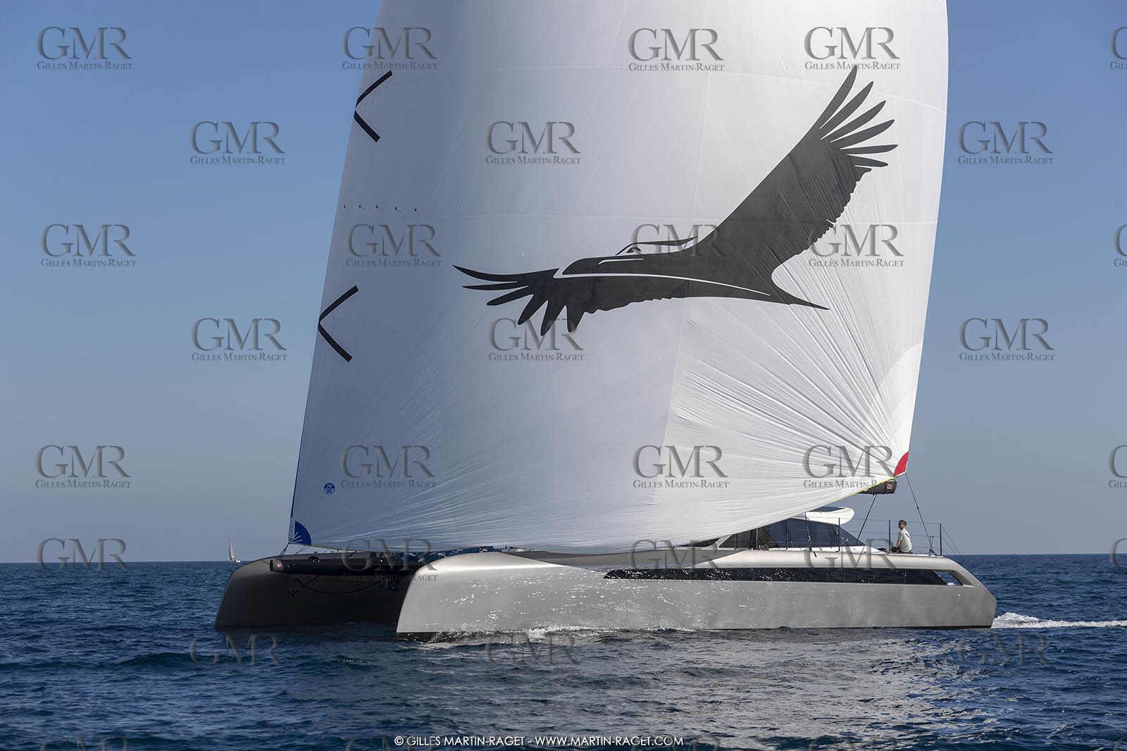 16 02 2019, Porquerolles (FRA,83), Gunboat 68 sail testing  3