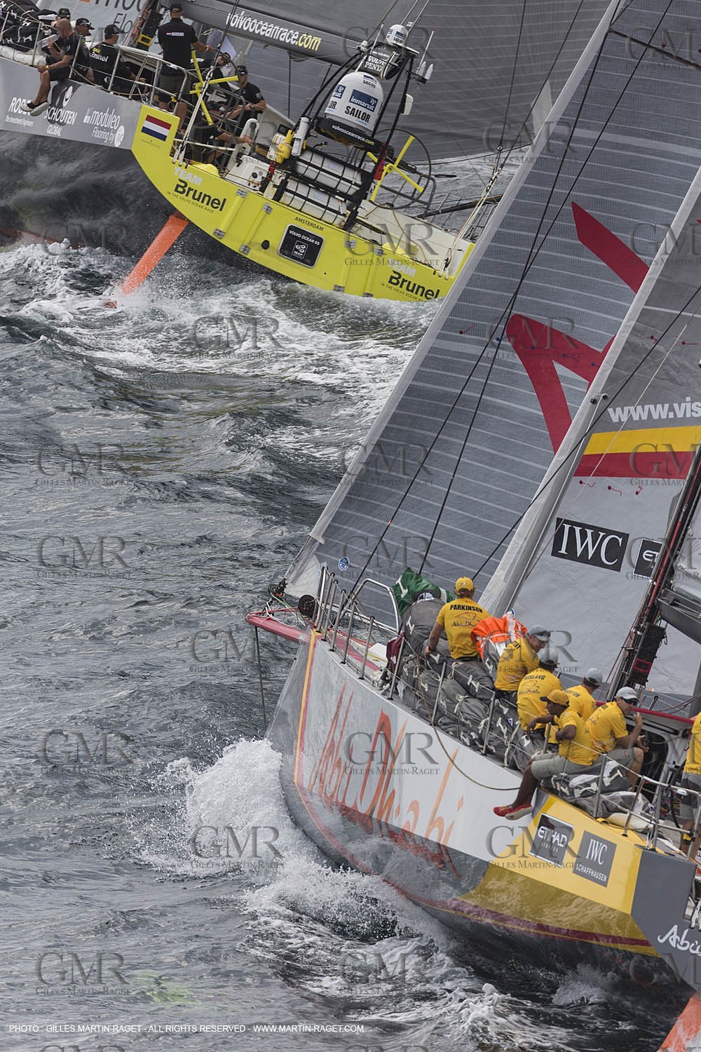 11 10 2014, Alicante (ESP), Volvo Ocean Race 2014-15, Team Alvimedica