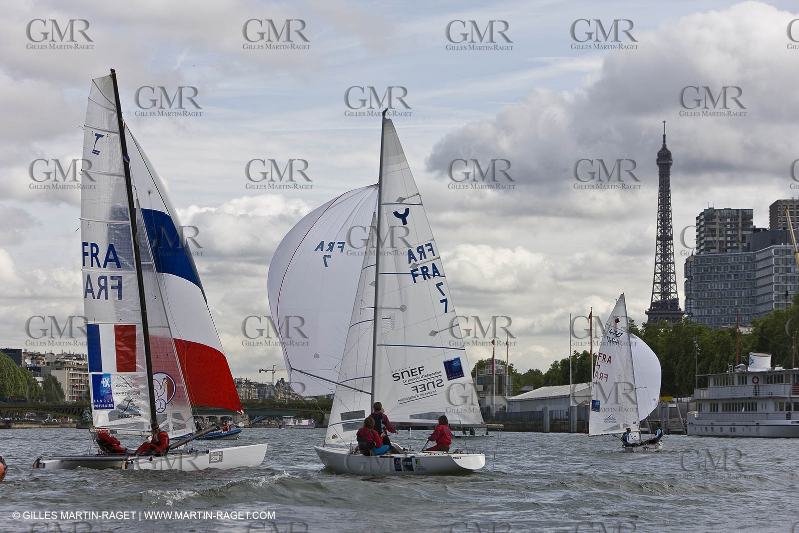 26 05 2008 - Paris (Fra, 75) - Présentation de l'Equipe Olympique de Voile sélectionnée pour les JO de Pékin