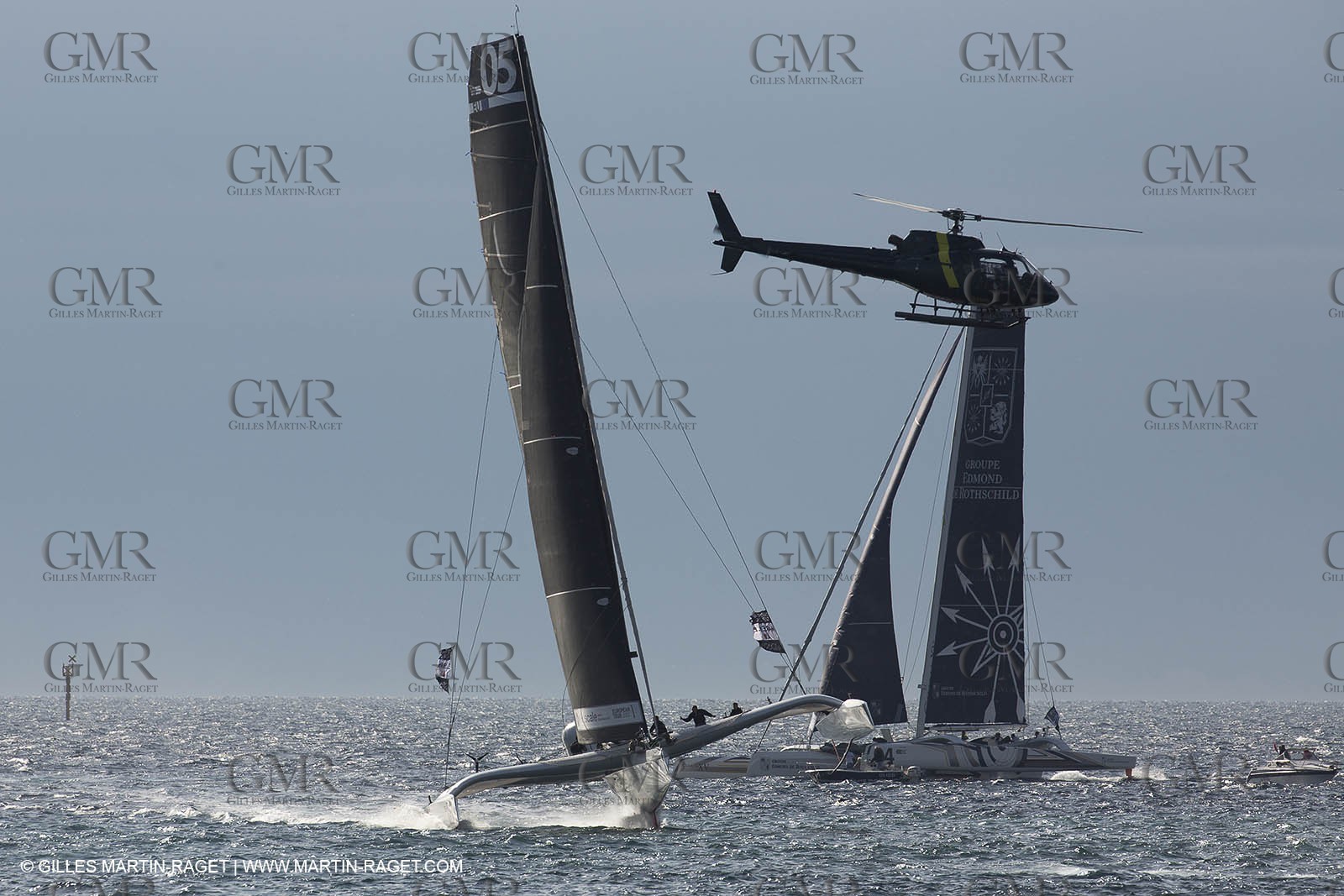 29 09 2012 - Marseille (FRA,13) - Alpari World Match Race Tour - Match Race France 2012 - Day 5 - Final Ian Williams (GBR) Vs William Tiller (NZL)