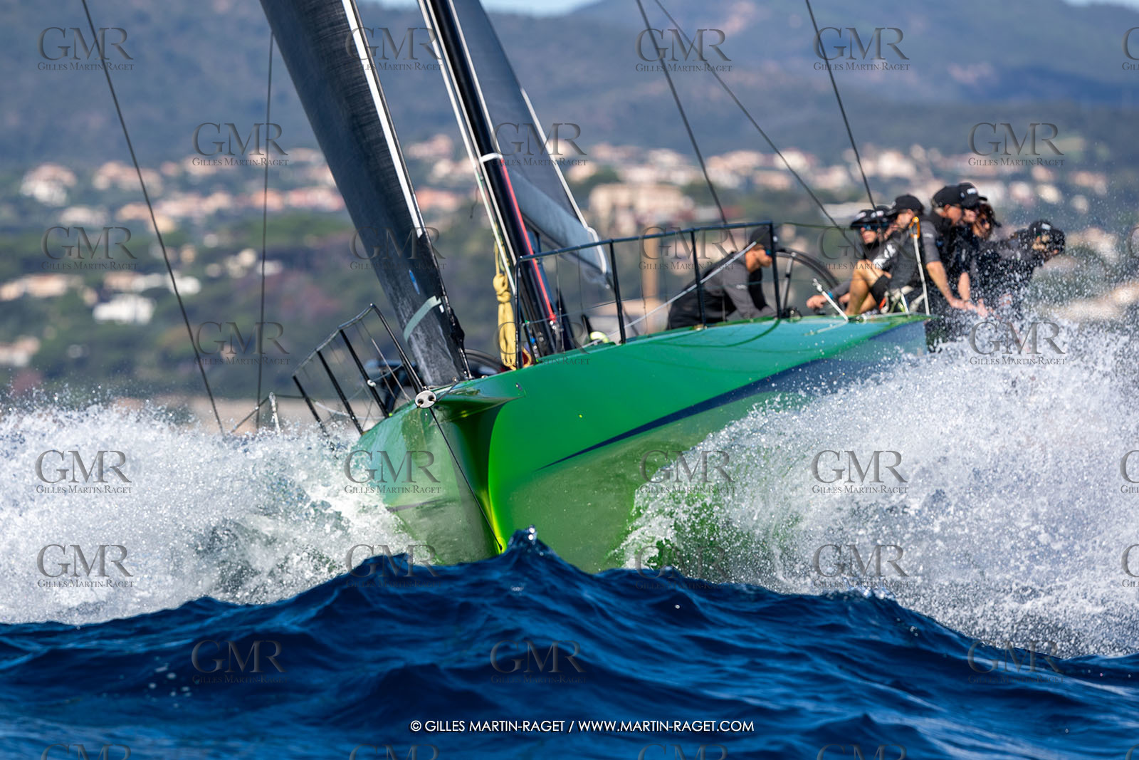 29 09 2024, Saint-Tropez (FRA), Les Voiles de Saint-Tropez 2024, Day 2, Trainings