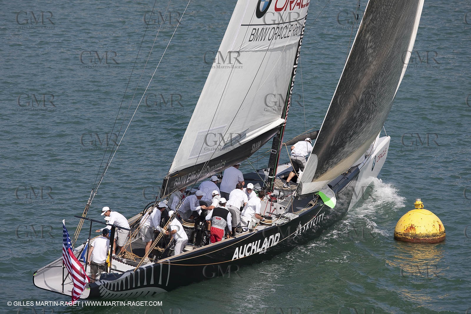 29 01 2009 - Auckland (NZL) -  Louis Vuitton Pacific Series - BMW ORACLE Racing - Training