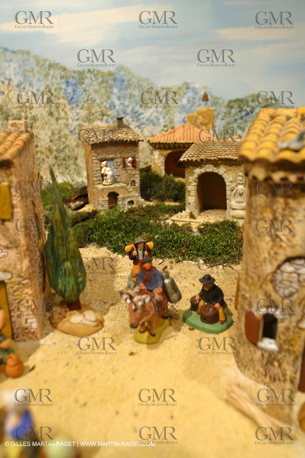 Great crib from les Saintes Maries de la mer (FRA, 13) for Christmas, December 2010