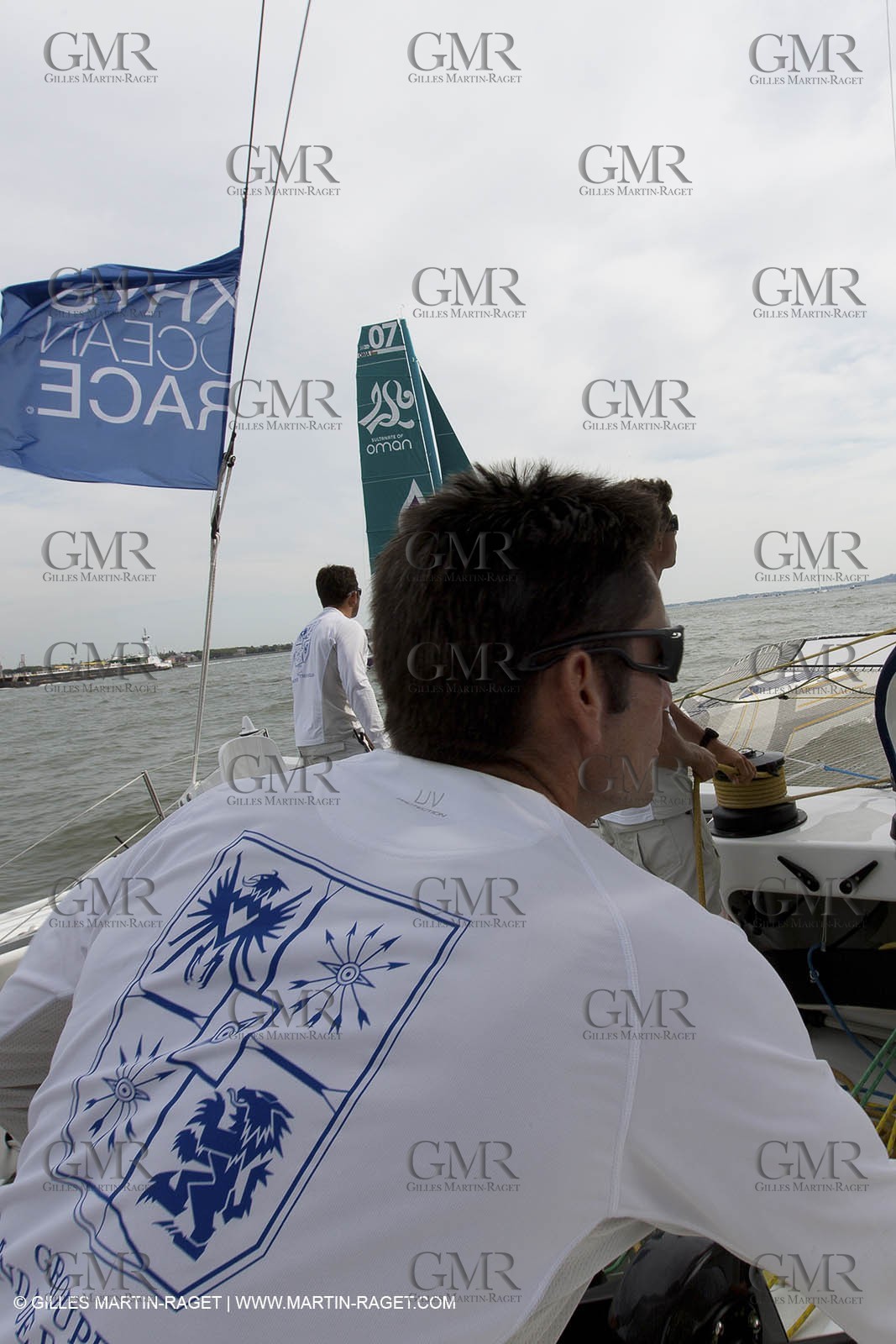 05 07 2012 - New York (USA) - Ocean Krys Race - Speed runs in fornt of NY city