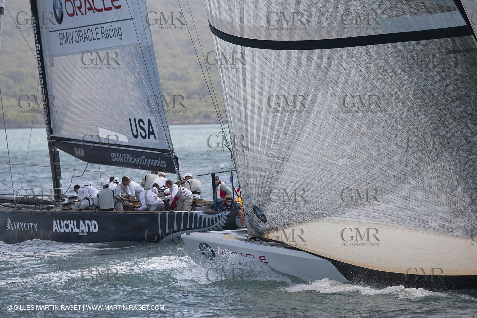 03 02 2009 - Auckland (NZL) -  Louis Vuitton Pacific Series -  Racing Day 4 - Round Robin 1