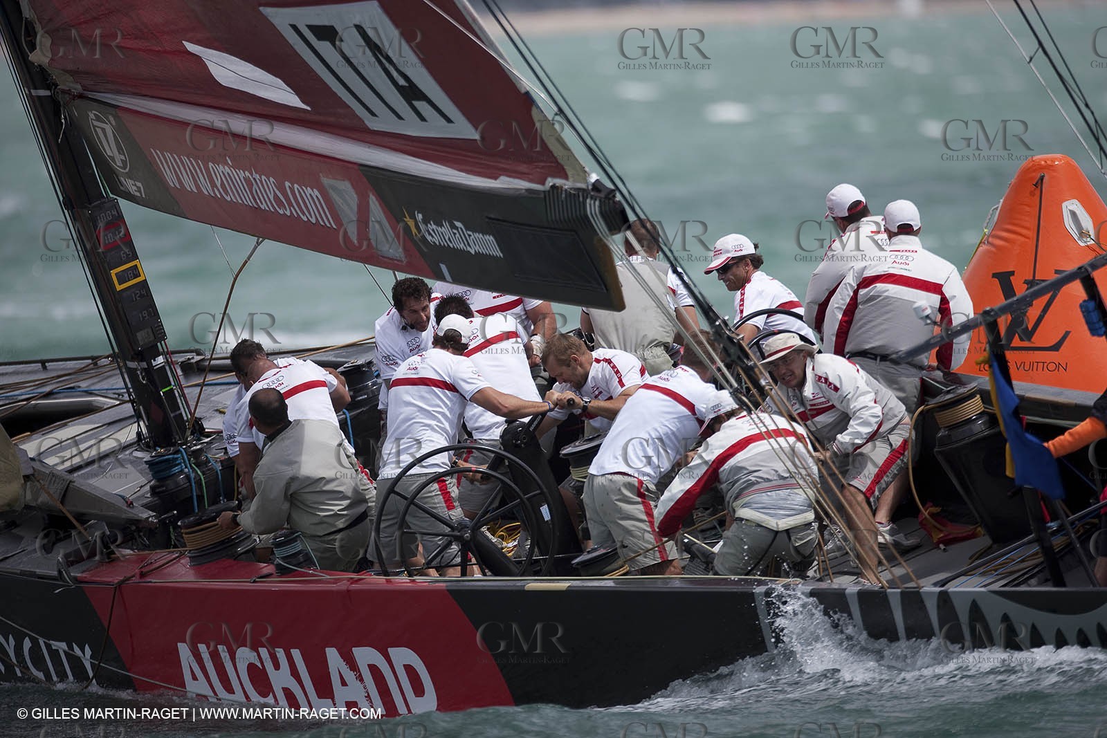 31 01 2009 - Auckland (NZL) -  Louis Vuitton Pacific Series -  Racing Day 2
