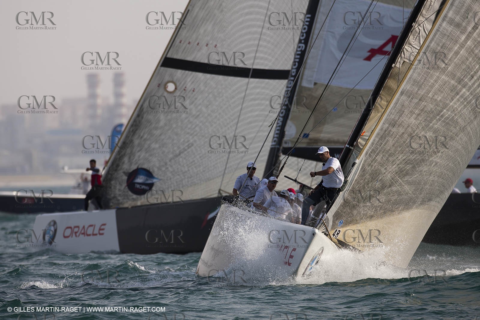 15 11 2010 - Dubai (UAE) - Dubai Louis Vuitton Trophy -  BMW ORACLE Racing Vs Artemis