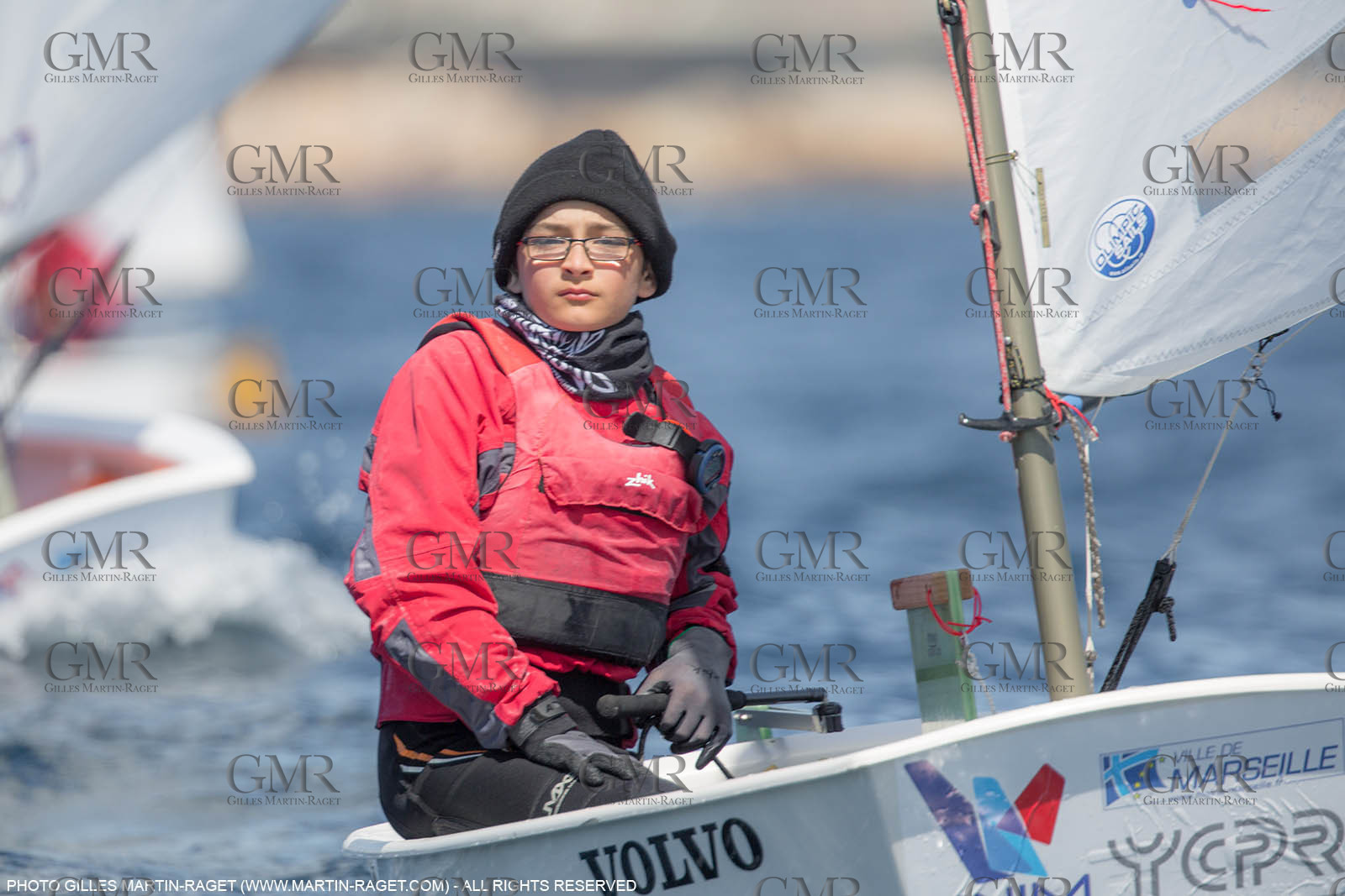 14 04 2016, Marseille (FRA,13), SNIM Dériveurs, Coupe Internationale de Printemps Optimist, Day 4