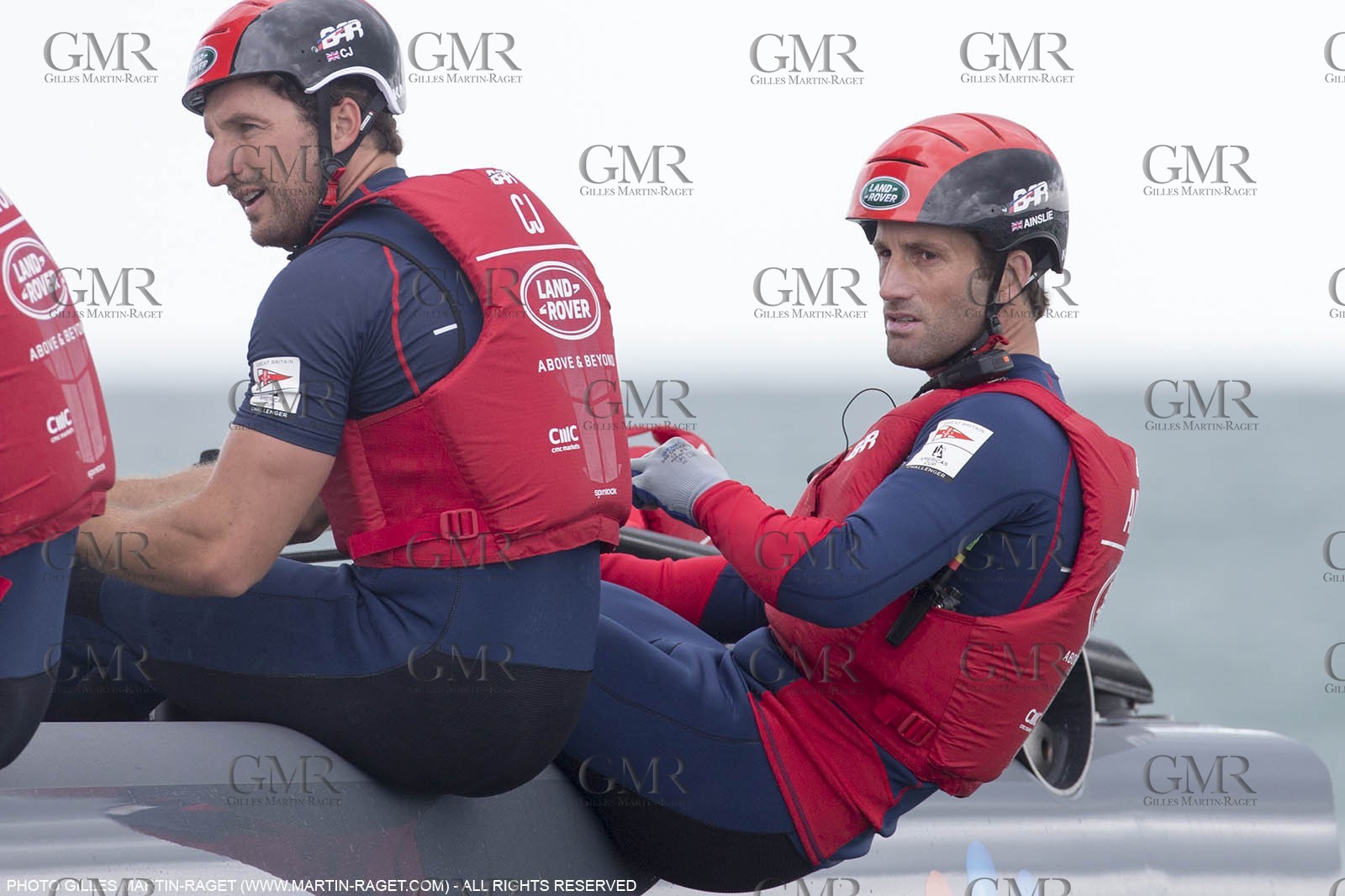 23 07 2015, Portsmouth (GBR), 35th America's Cup, Louis Vuitton America's Cup World Series Portsmouth 2015, Opening Day, Paul Campbell-James, Ben Asinlie