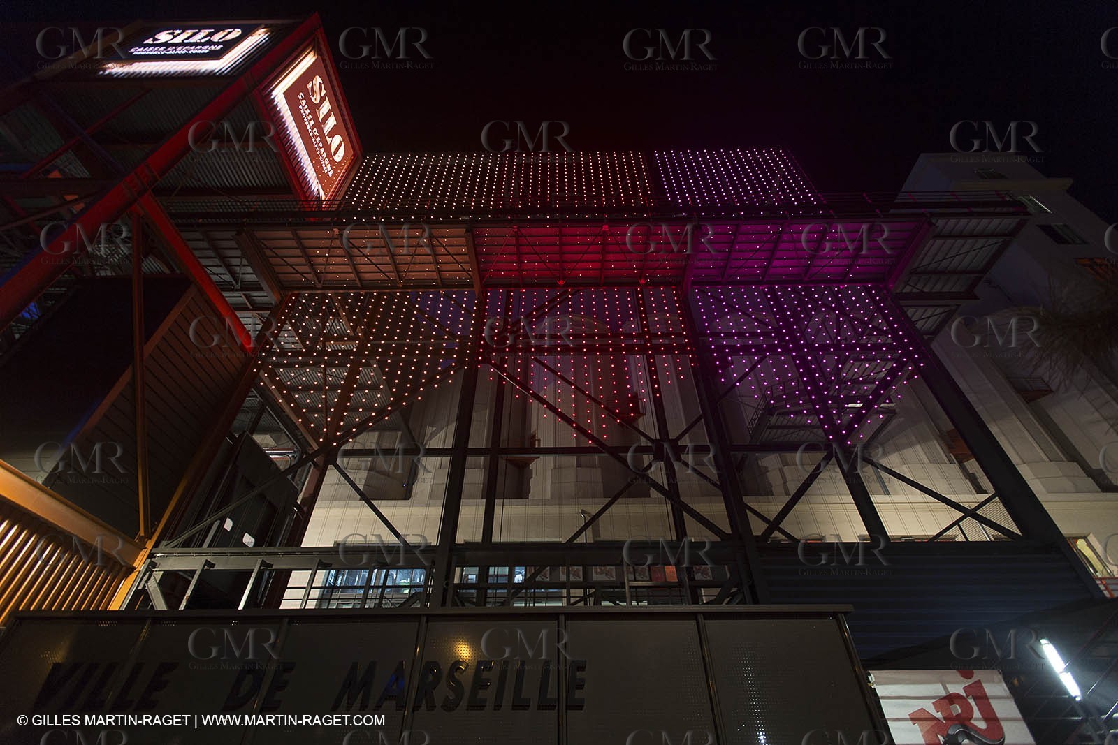 18 11 2012, Marseille (FRA,13), Le silo d'Arenc, (bureaux et salle de spectacle