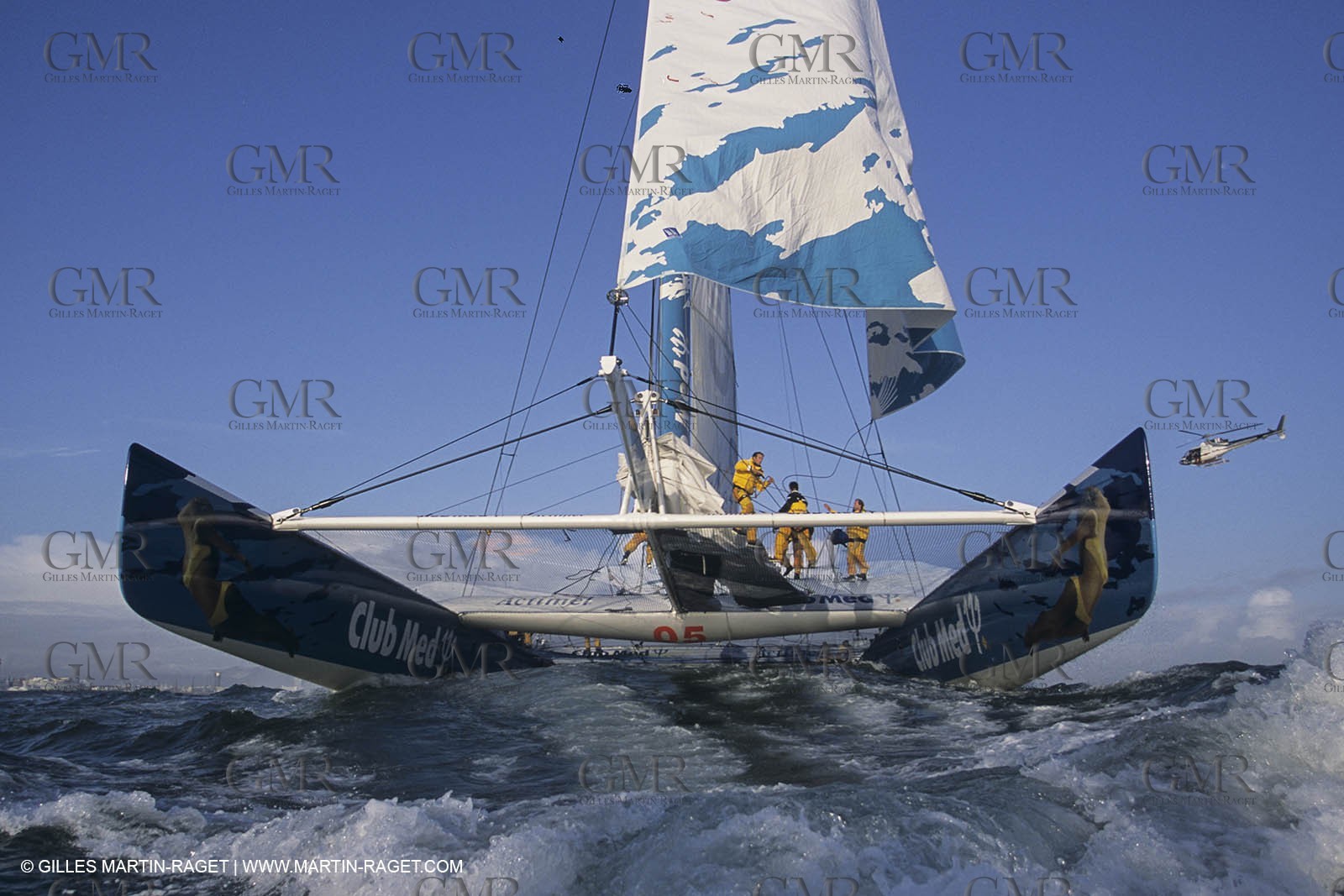 Sailing, OffshoreRacing,maxi Multihulls,  The Race