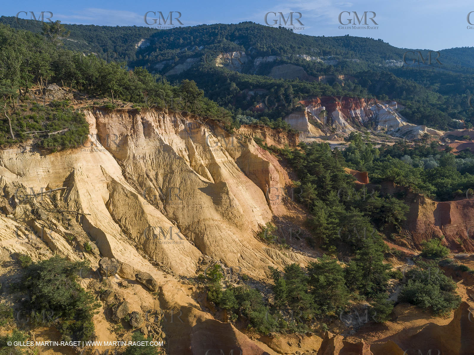 21 06 2018, Rustrel (FRA, 84), Anciennes carrières d'ocre