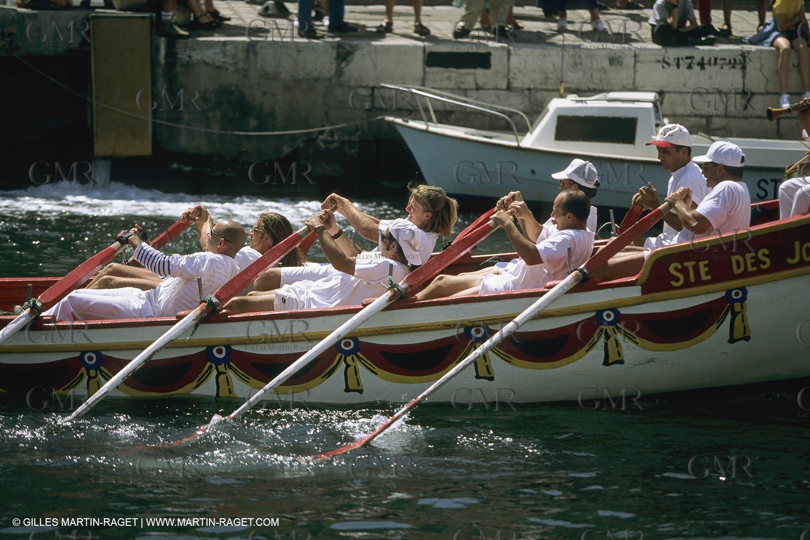 France, Languedoc -Roussilon, Joutes à Sète (34)