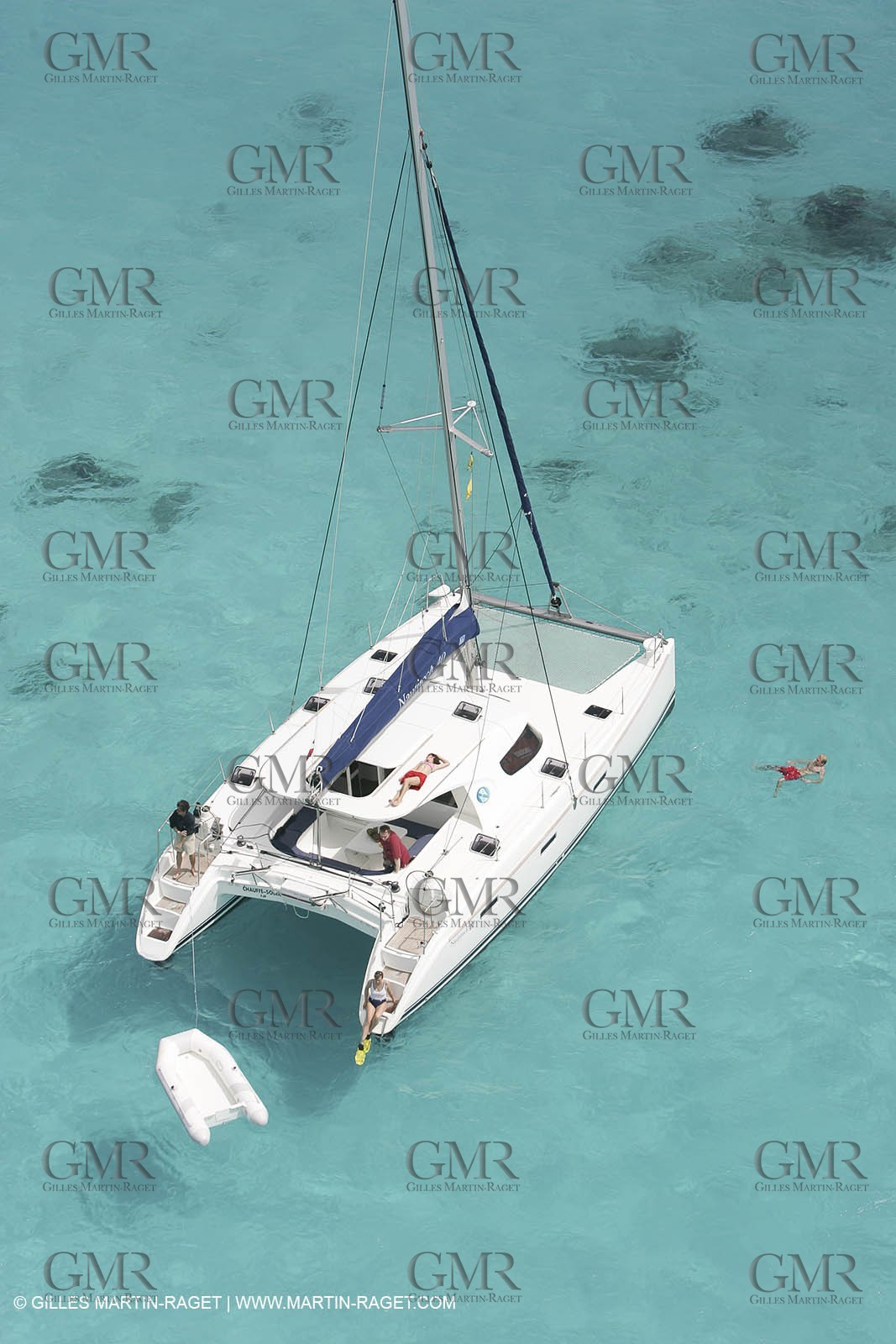 Cruising multihull mooring