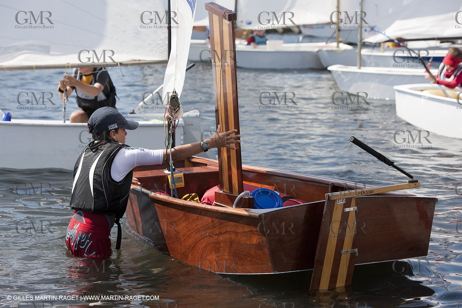 24 05 2010 - Hyères (FRA,83) - wooden optimist