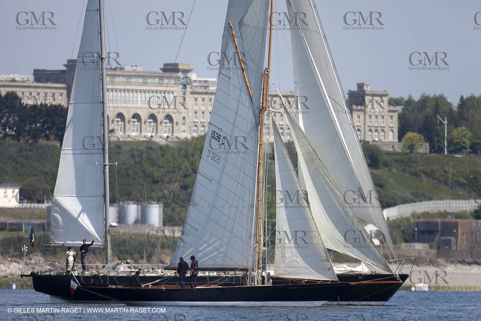 19 05 2010- Brest  - (FRA,56)  -  Les Pen Duick in Brest bay