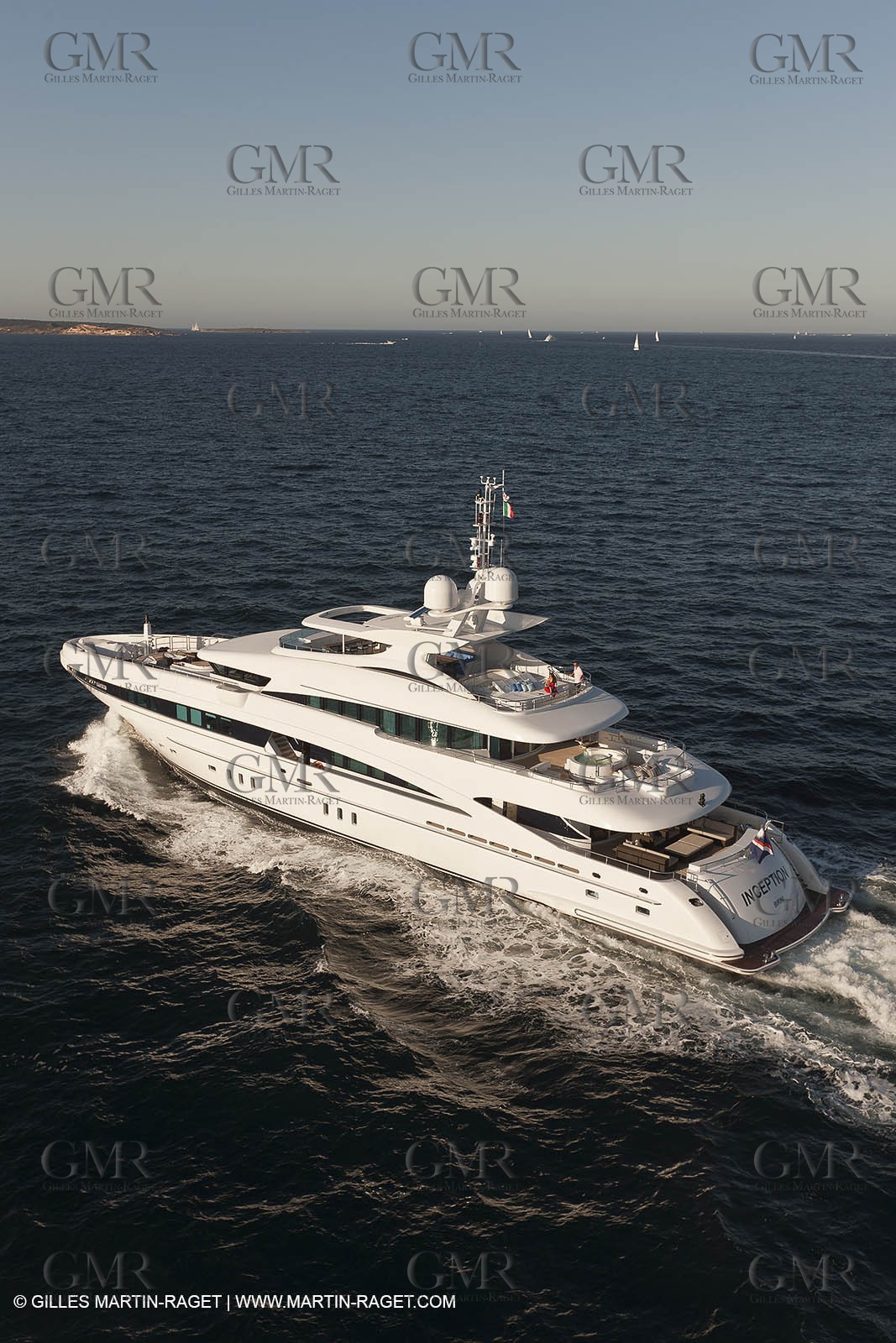 18 08 2011 - La Maddalena (ITA, Sardinia) - Motor yacht Inception
