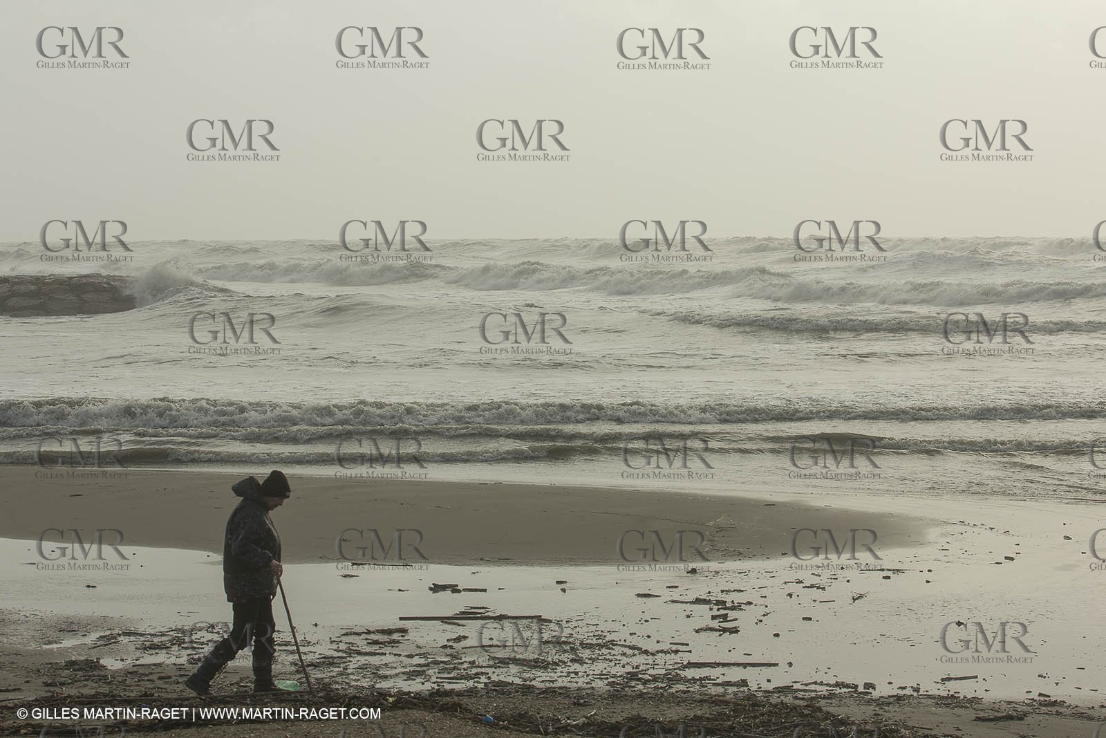 25 12 2013 - Les Saintes Maries de la Mer (FRA,13) - Winter storm