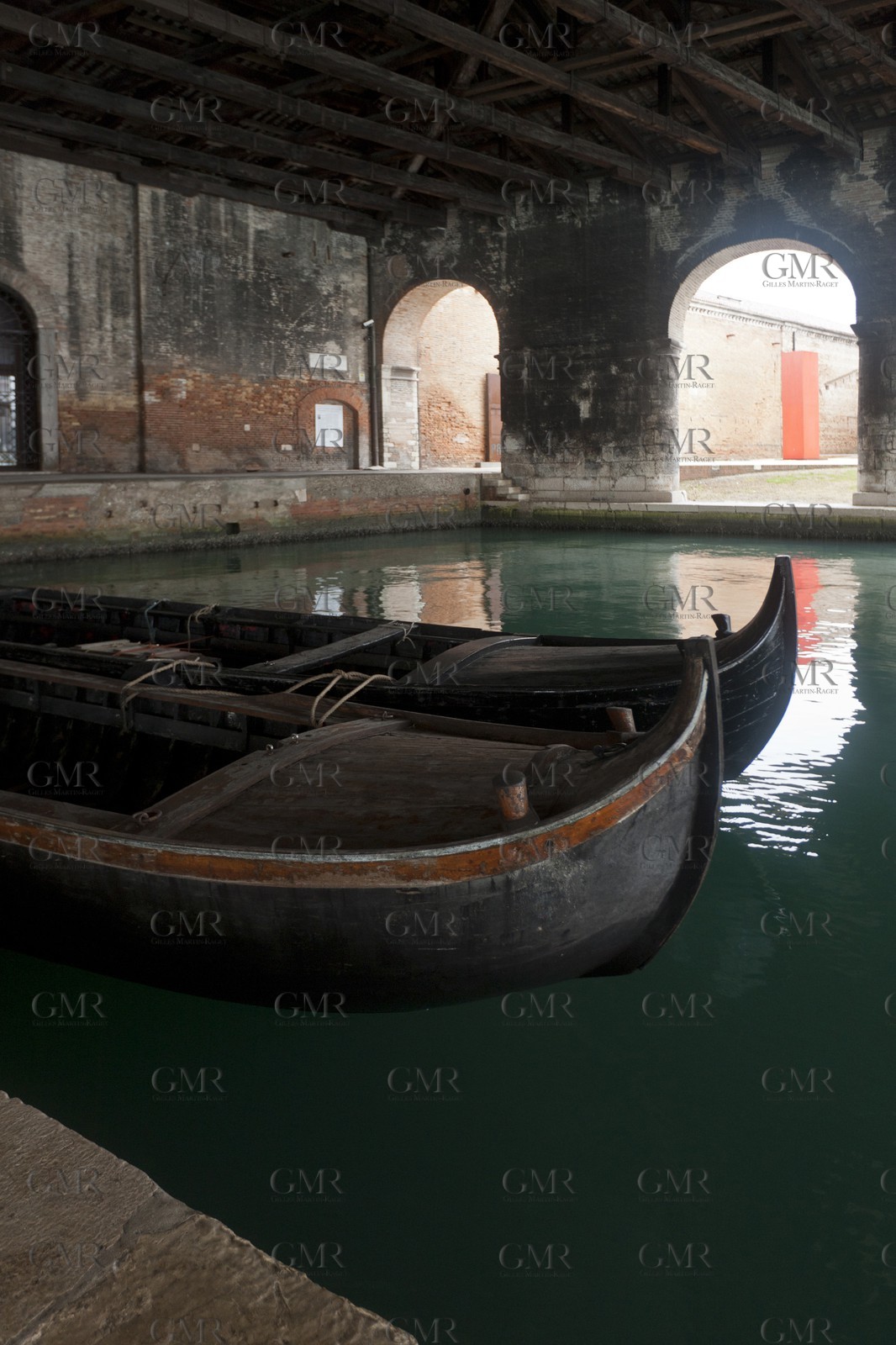 20 02 2012 - Venezia (ITA) - 34th America'sCup - Venezia 2012 America's Cup World Series - The Arsenale where the AC45 moorings, public village, media center and Club 45 will be located