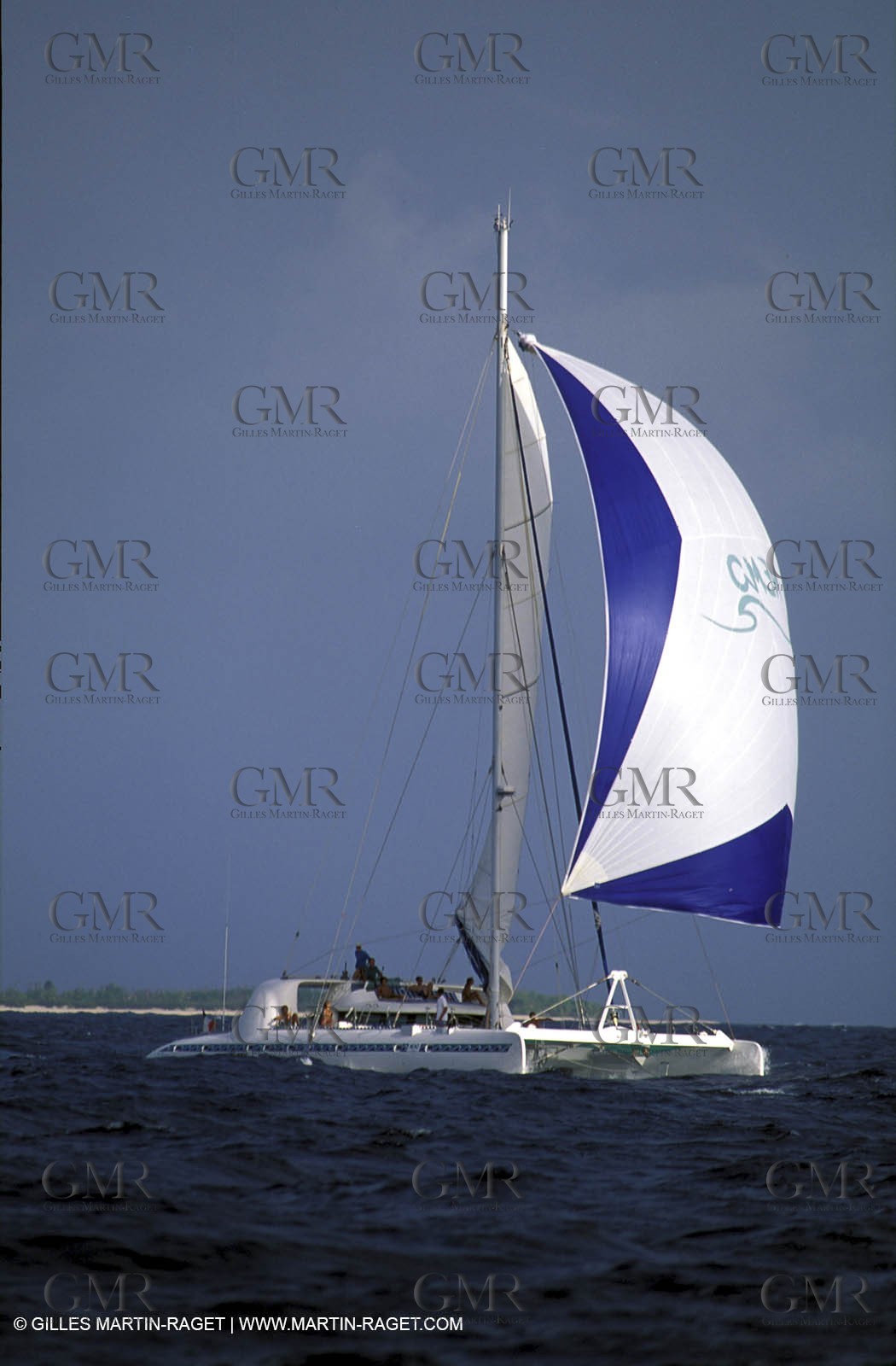 Cruising multihull sailing