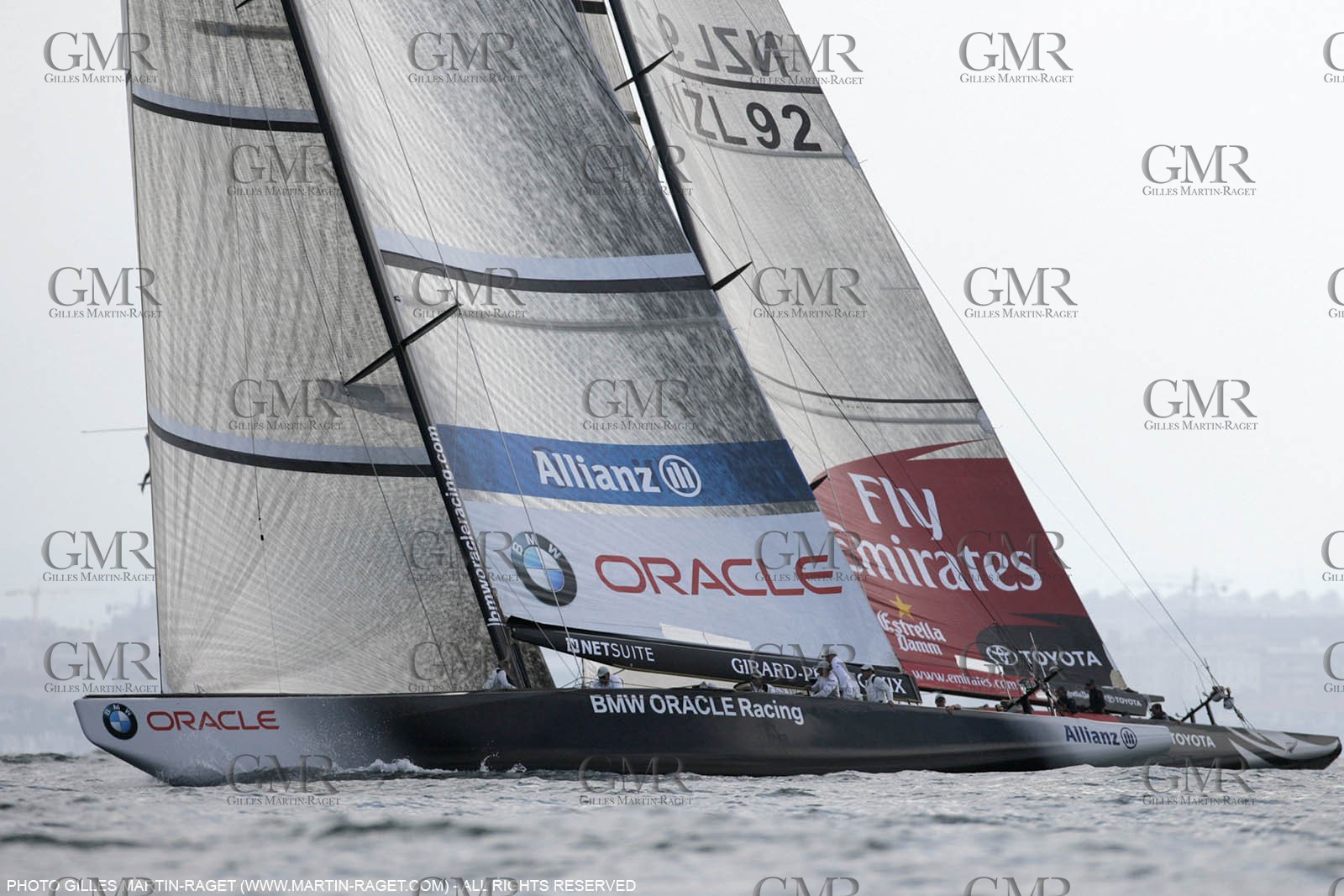 28 04 2007-Valencia (Spain)- 32nd America's Cup - Louis Vuitton Cup - RR1 - Day13 - BMW ORACLE Racing