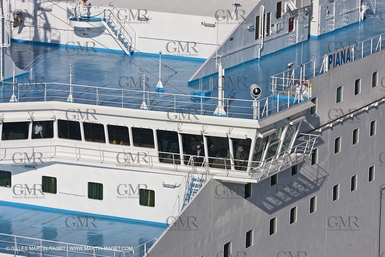 14 01 2012 - Marseille (FRA,13) - La Meridionale shipping company - the Piana off Marseille and the Calanques