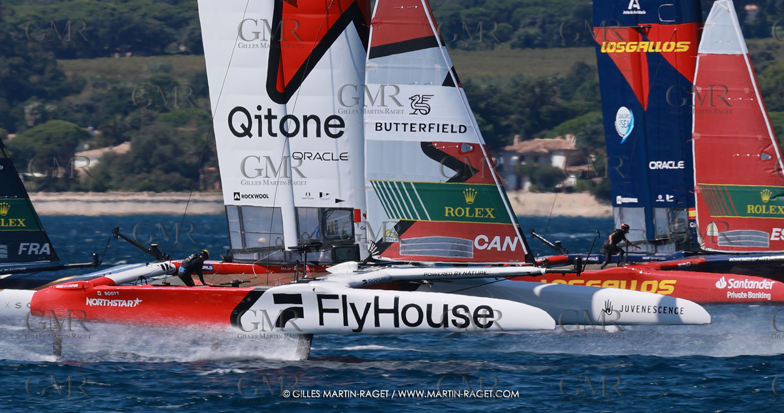 10 09 2025, Saint-Tropez,(FRA), Rockwool SailGP France Saint-Tropez, Race Day 1