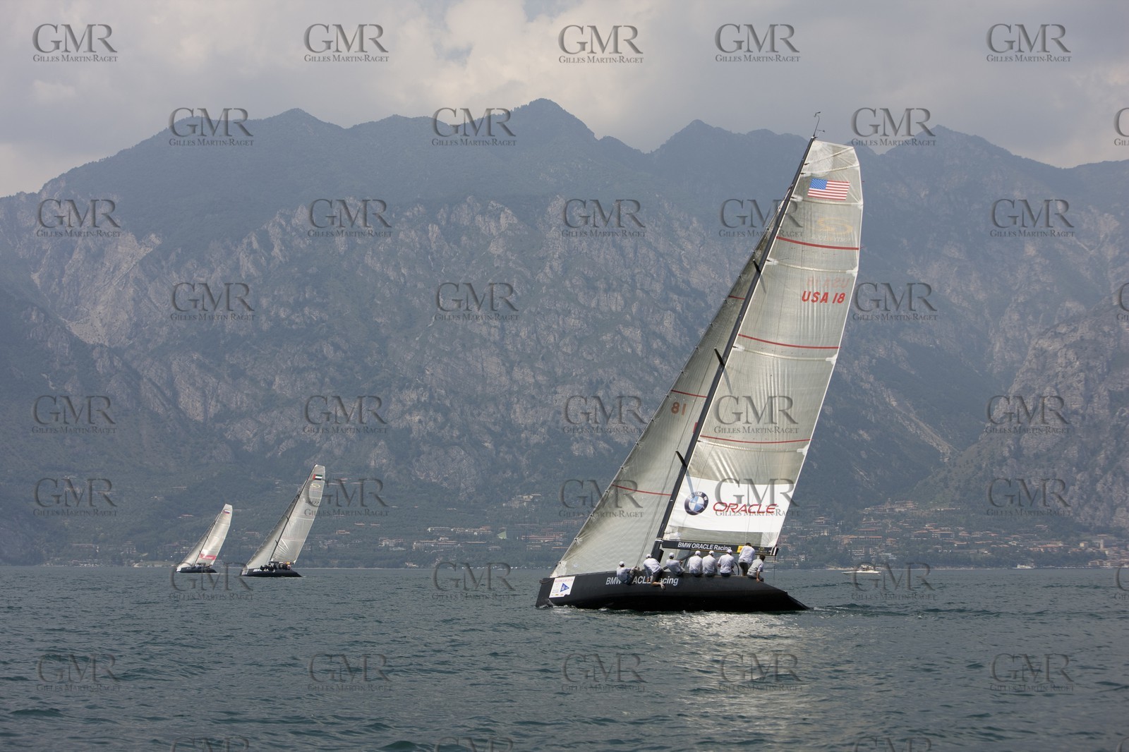 11 07 2008 - Malcesine (ITA, Lake Garda) - RC 44 World Championsship - Malcesine SLAM Cup 08 - Day 3