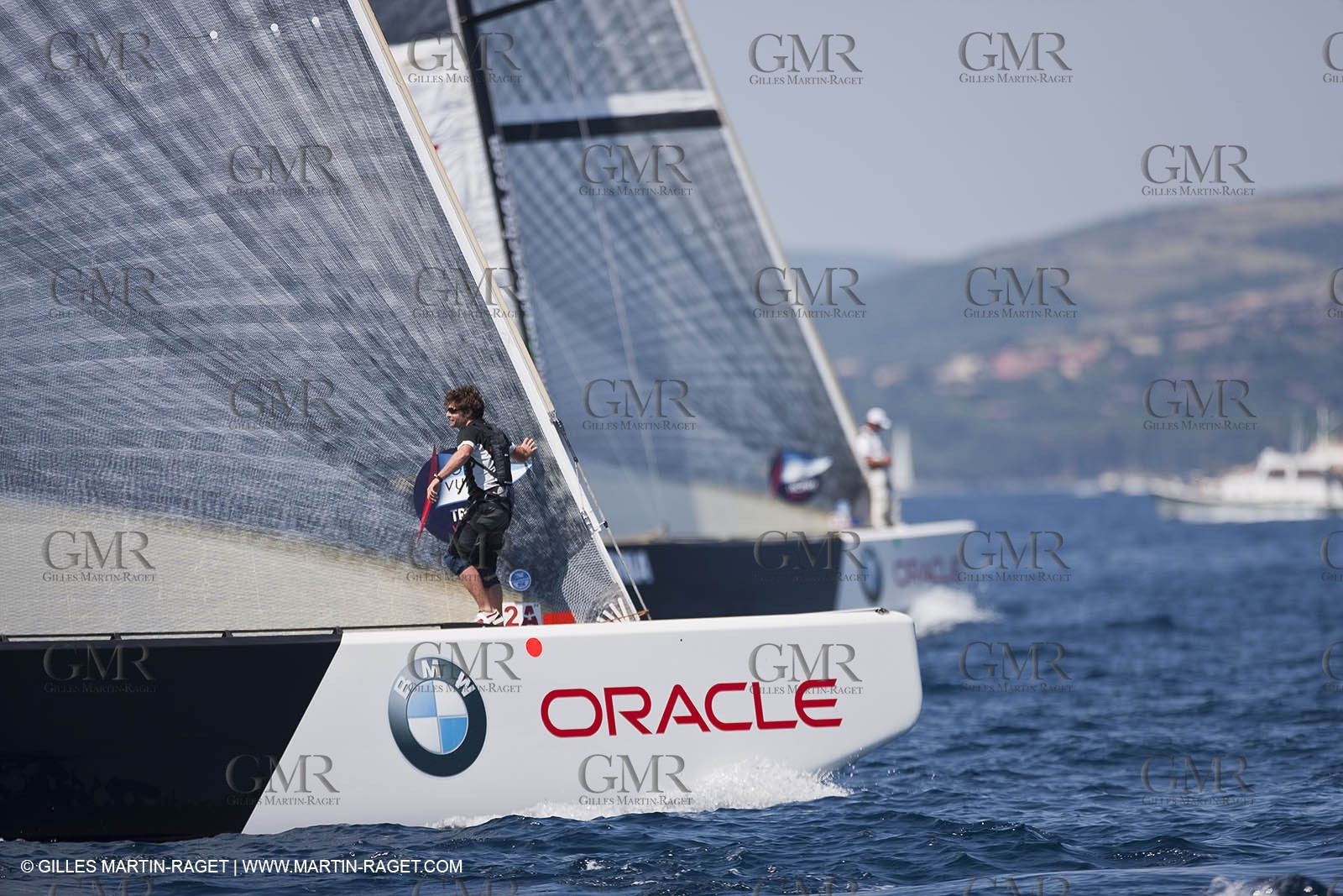 23 05 2010 - La Maddalena (ITA, Sardinia) Louis Vuitton Trophy - BMW ORACLE Racing - Racing Day 2