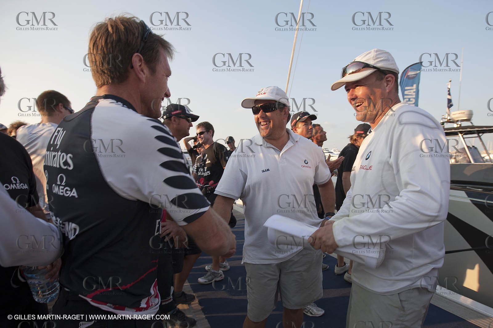 21 11 2010 - Dubai (UAE) - Dubai Louis Vuitton Trophy -  Round 2 - BMW ORACLE Racingg Vs Emirates Team New Zealand