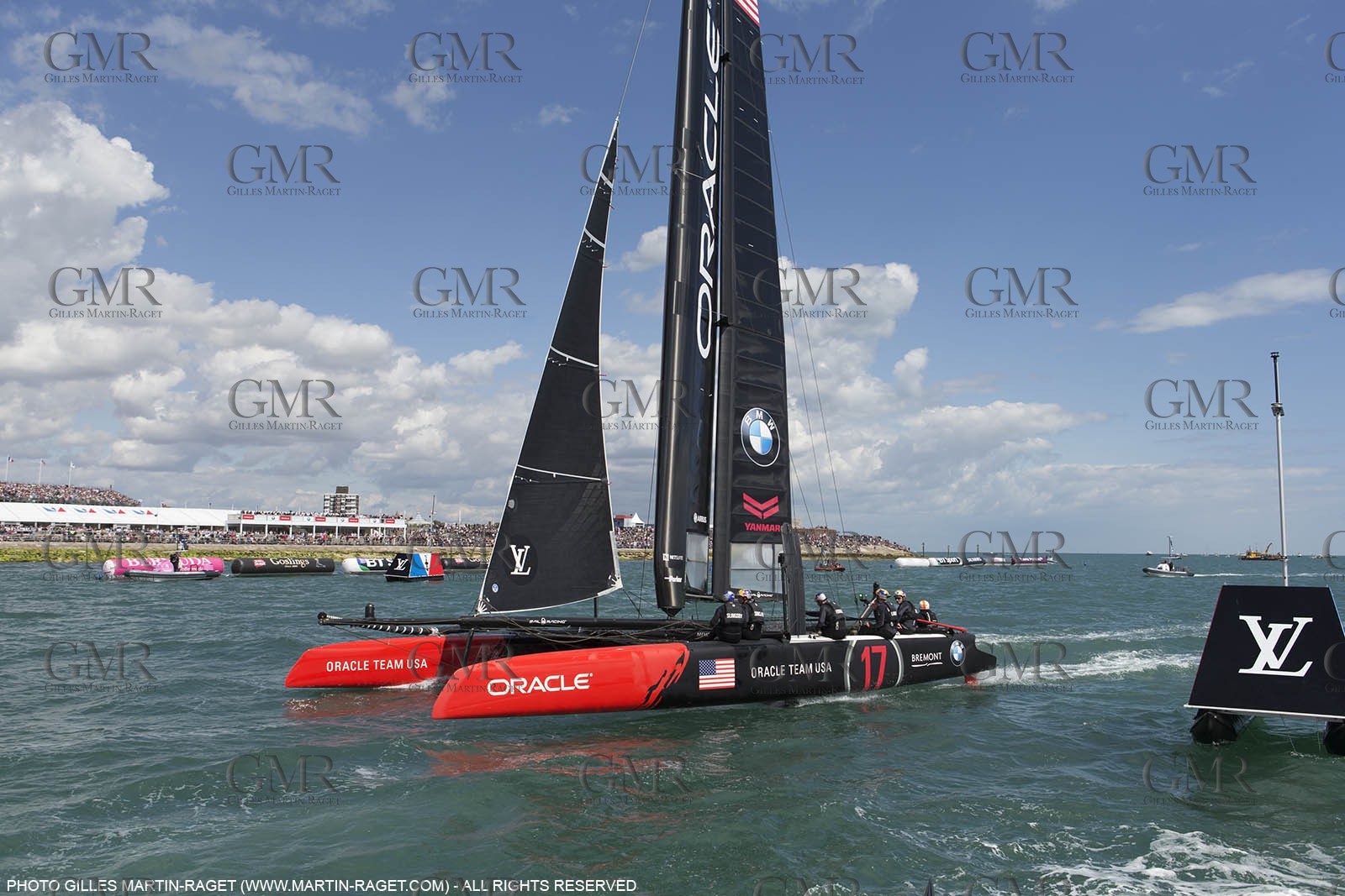 25 07 2015, Portsmouth (GBR), 35th America's Cup, Louis Vuitton America's Cup World Series Portsmouth 2015, Race Day 1