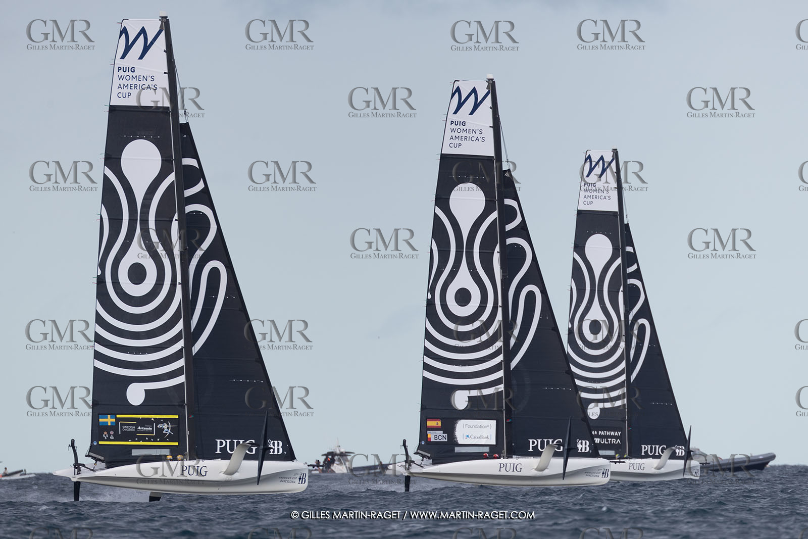 11 10 2024, Barcelona (ESP), Louis Vuitton 37th America's Cup, Puig Women America's Cup, semi finals