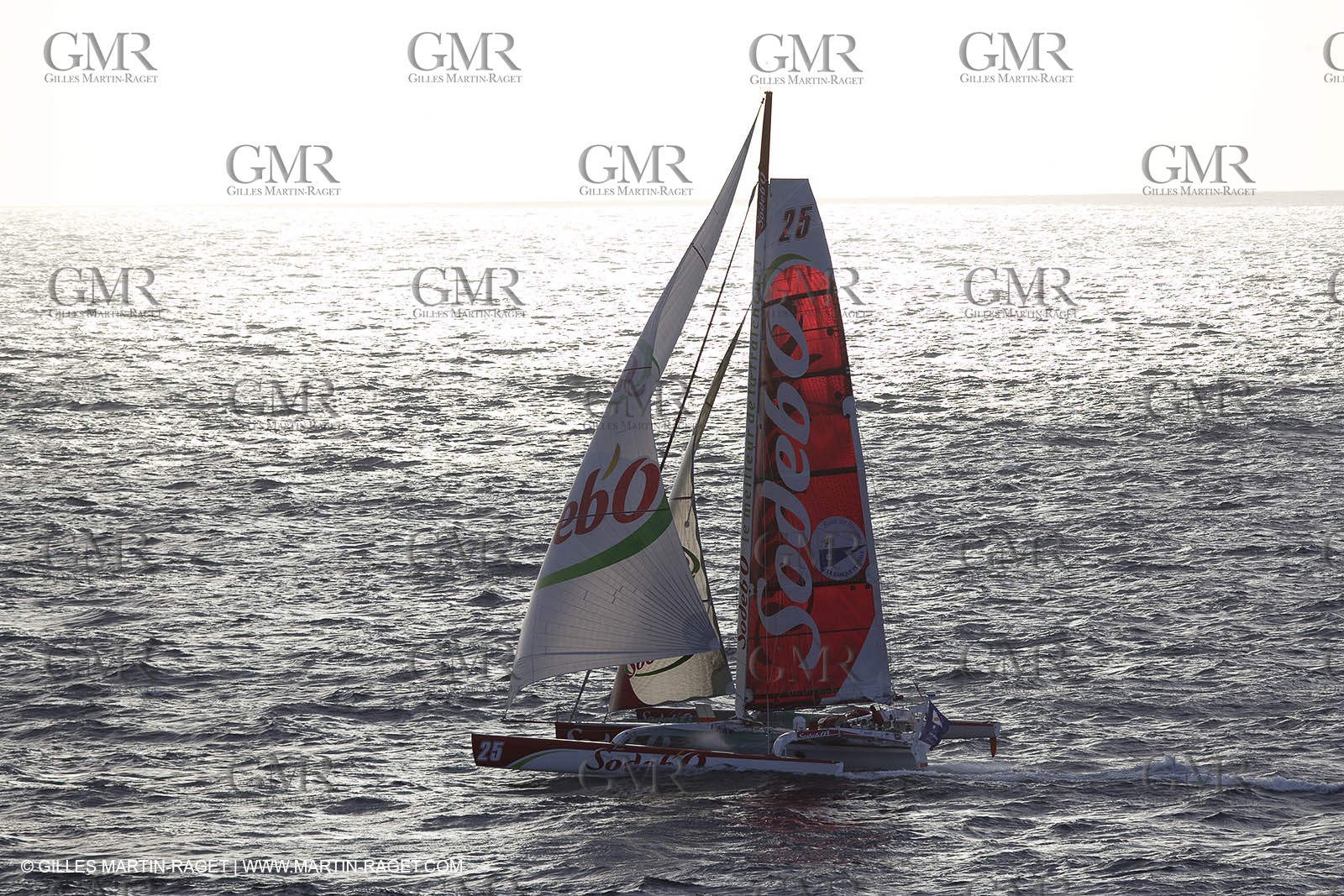 11 10 2008  -Lorient (FRA)  -  Multis Orma - Sodebo (Thomas Coville) - Route du Rhum 2006 training