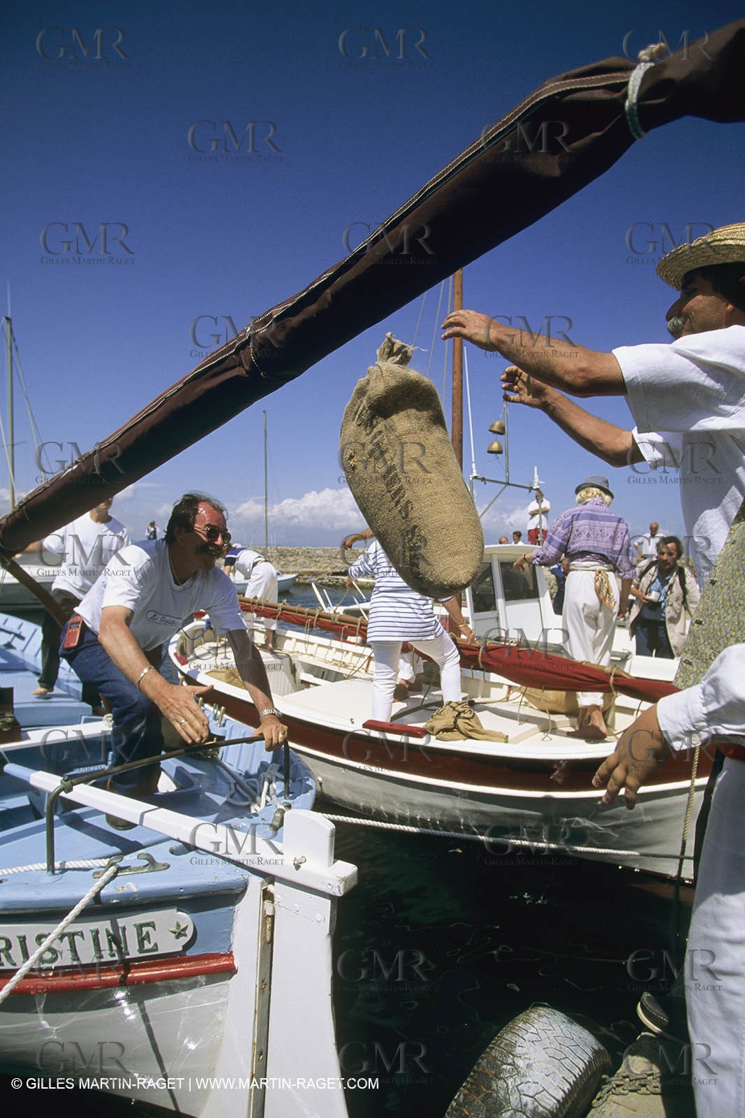 Pêche, barques, pointus, pêcheurs