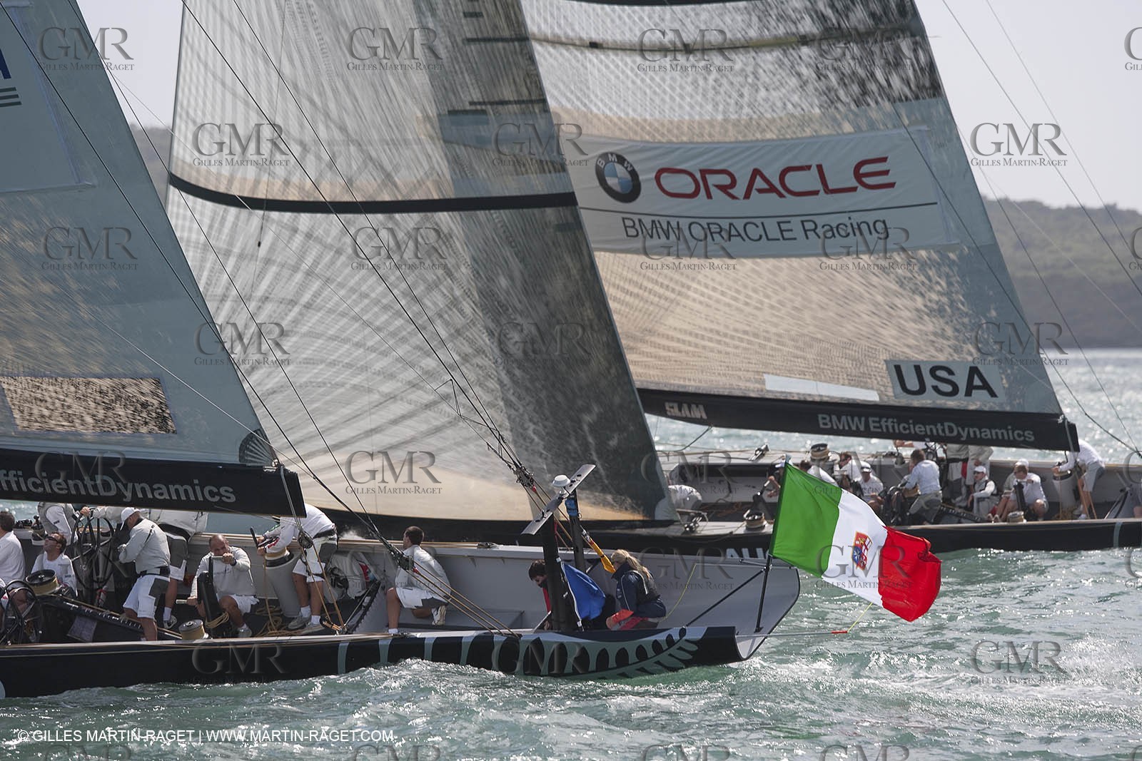 03 02 2009 - Auckland (NZL) -  Louis Vuitton Pacific Series -  Racing Day 4 - Round Robin 1
