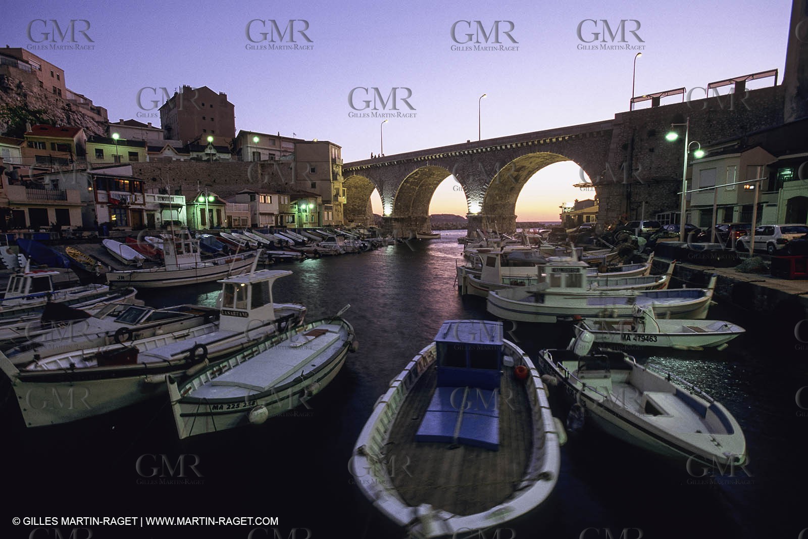 France, Provence, Marseille, villages-quartiers, Vallon des Auffes