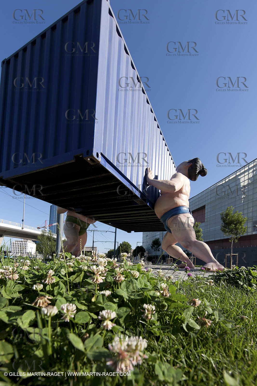09 06 2012 - Marseille (FRA,13) - Euromeditérranée neighborood