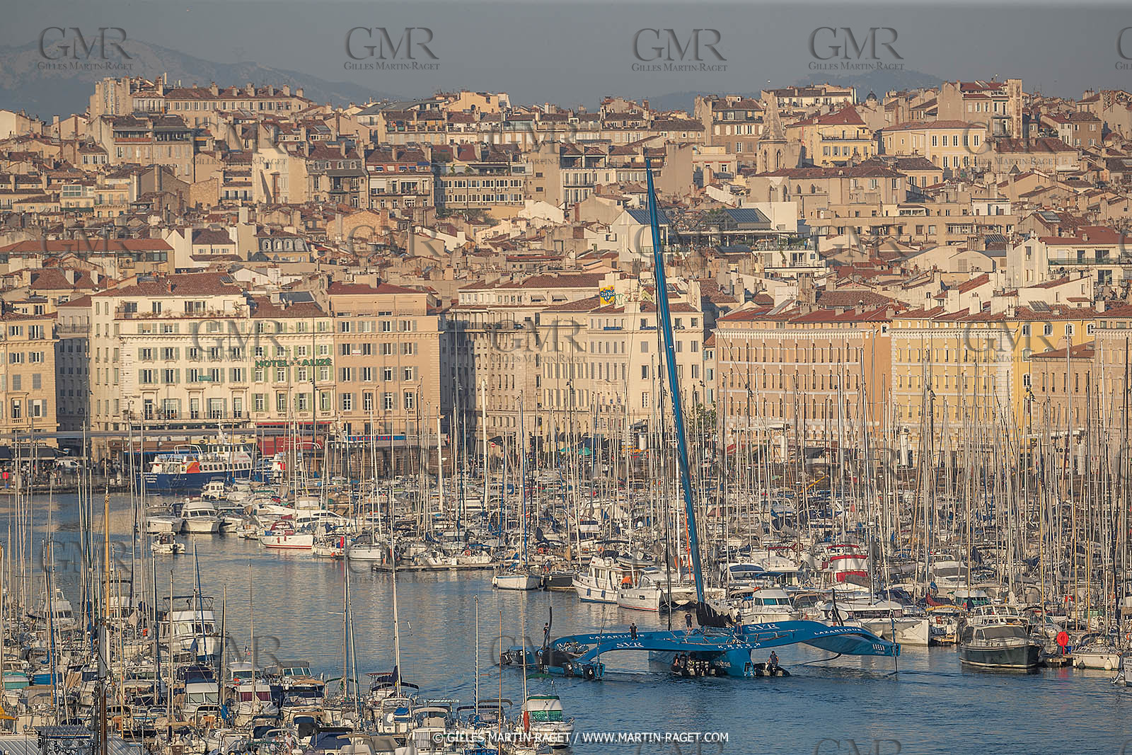 17 05 2022, Marseille (FRA), Arrivée du trimaran Ultim SVR LAZARTIGUE à Marseille