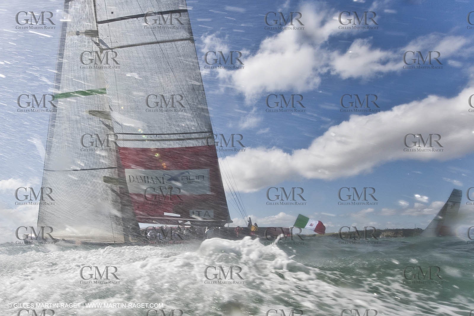 06 02 2009 - Auckland (NZL) -  Louis Vuitton Pacific Series -  Racing Day 6 - Round Robin 2