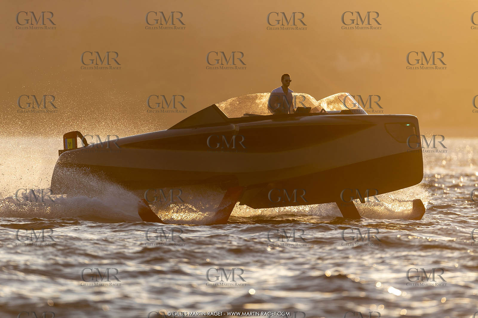 09 08 2018, Saint-Tropez (FRA,83), Foiler, the Flying Yacht by Enata