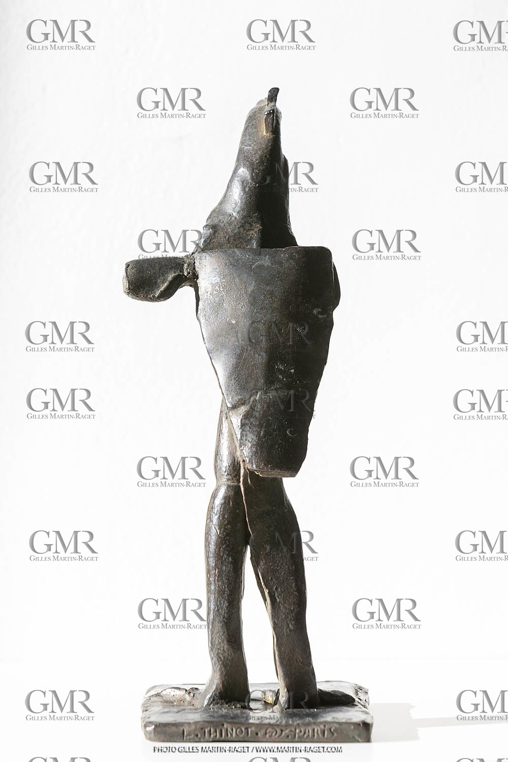 Ouvre de Germaine Richier, Femme Coq N° 4, 1954, 8 8