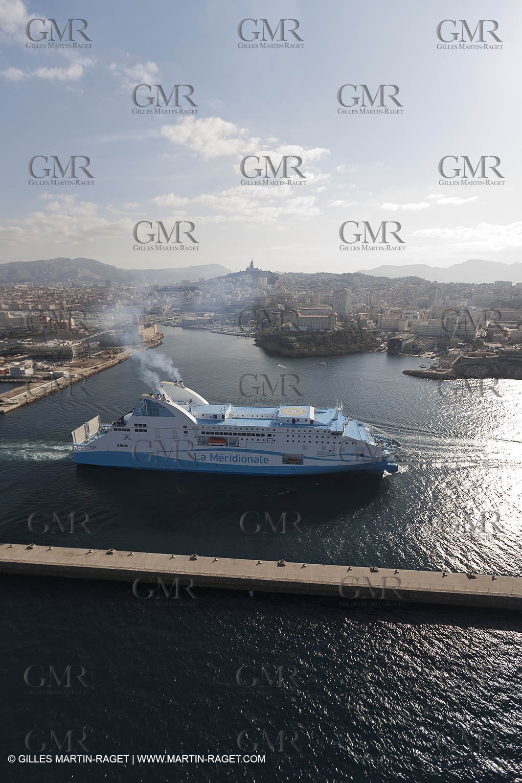 14 01 2012 - Marseille (FRA,13) - La Meridionale shipping company - the Piana off Marseille and the Calanques